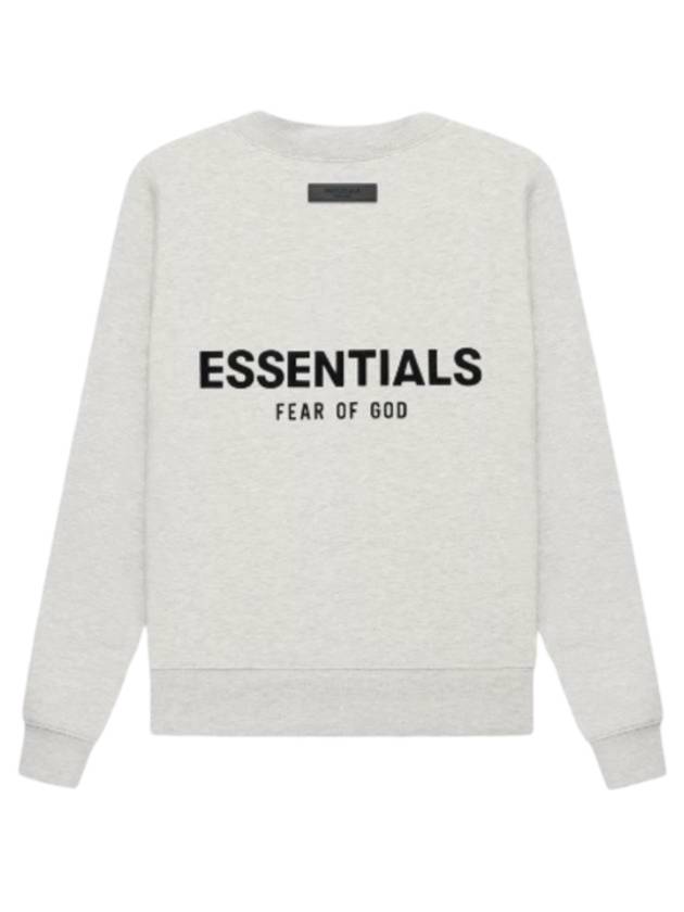 Crew Neck Sweatshirt Light Oatmeal - FEAR OF GOD ESSENTIALS - BALAAN 1