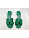 Oasis Sandals Green H151215Z - HERMES - BALAAN 1