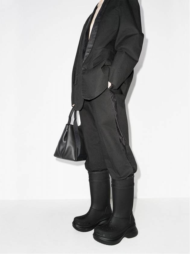 Crocs Rain Boots Black - BALENCIAGA - BALAAN.