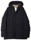 Men's Deck Down Hood Padded Black - TEN C - BALAAN 2