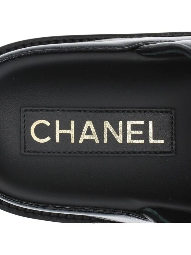 CC Logo Velcro Sandals Black - CHANEL - BALAAN 10