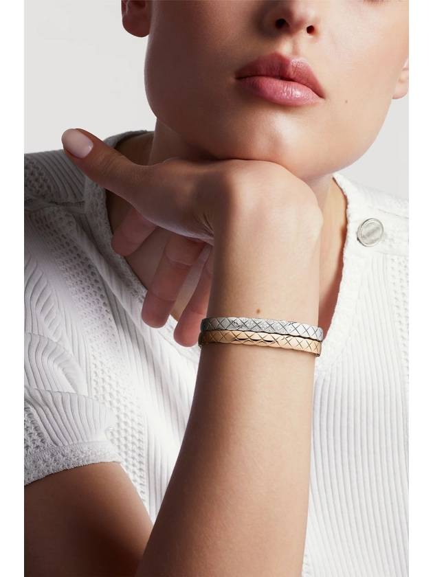 Coco Crush Quilted Bracelet Gold - CHANEL - BALAAN 5