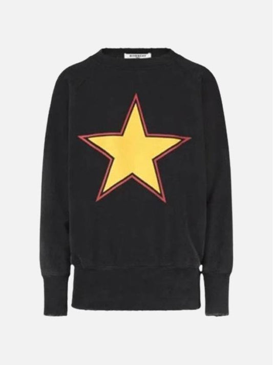 Women's Print Sweatshirt Black - GIVENCHY - BALAAN 2