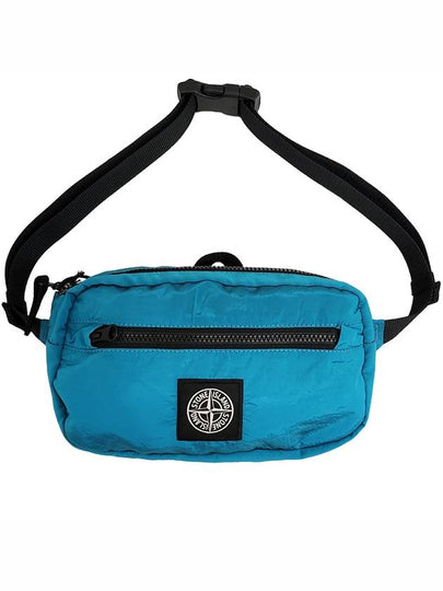 Kids Hip Sack Cross Bag Blue - STONE ISLAND - BALAAN 2