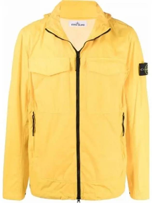 Waffen Naslan Light Watro Zip-up Jacket Yellow - STONE ISLAND - BALAAN 2