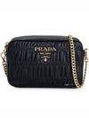 Nappa Goffre Cross Bag Black - PRADA - BALAAN 2