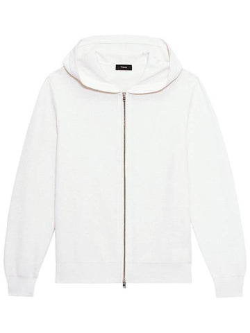 Myhlo Hooded Zip Up Ivory - THEORY - BALAAN 1