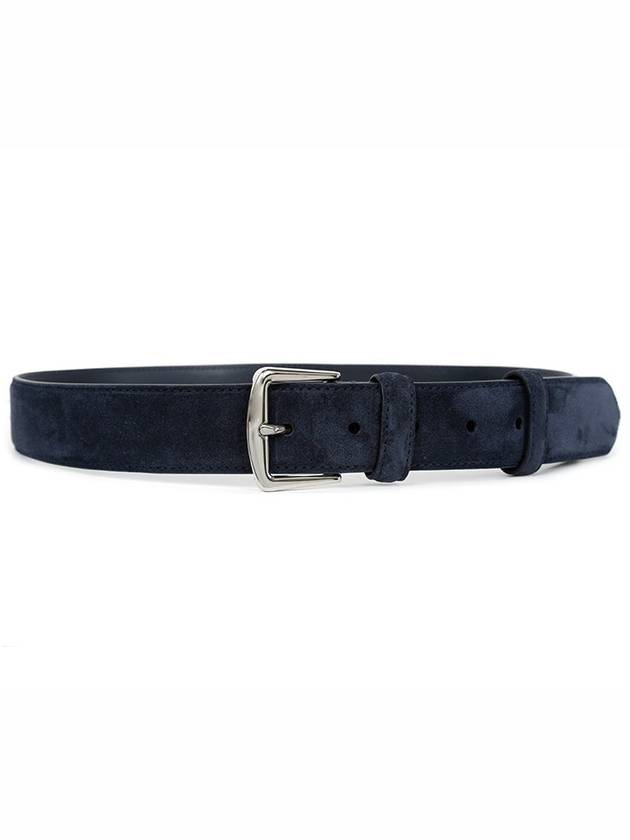 Alsavel Suede Belt Classic Blue - LORO PIANA - BALAAN 3