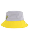 Golf Tennis Triangle Logo Bucket Hat Yellow - AVAVE - BALAAN 3