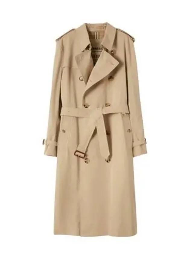 Long Kensington Heritage Trench Coat Honey - BURBERRY - BALAAN 2