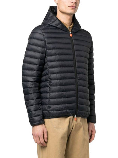 Save The Duck Black Duffy Puffer Jacket, Size Large - SAVE THE DUCK - BALAAN 2