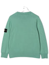 Kids Women s Wappen Crew Neck Knit 7616502A4 V0052 - STONE ISLAND - BALAAN 3