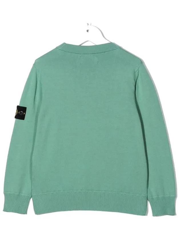 Kids Women s Wappen Crew Neck Knit 7616502A4 V0052 - STONE ISLAND - BALAAN 3