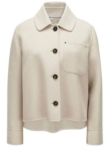 WOLF Wool Shirt Jacket Ekur 2429046053 014 - MAX MARA - BALAAN 1