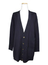 Ferragamo Navy Blue Men s Cardigan 100 105 - SALVATORE FERRAGAMO - BALAAN 1