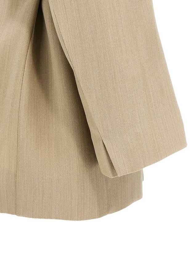 Victoria Beckham Belt Blazer - VICTORIA BECKHAM - BALAAN 4