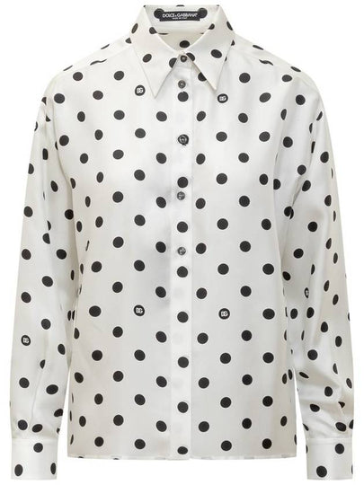 Polka dot silk shirt F5S31TIS1VI - DOLCE&GABBANA - BALAAN 2