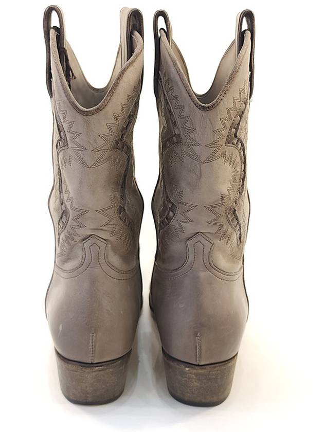 Women's Western Boots Gray SR1909L - SARTORE - BALAAN 5