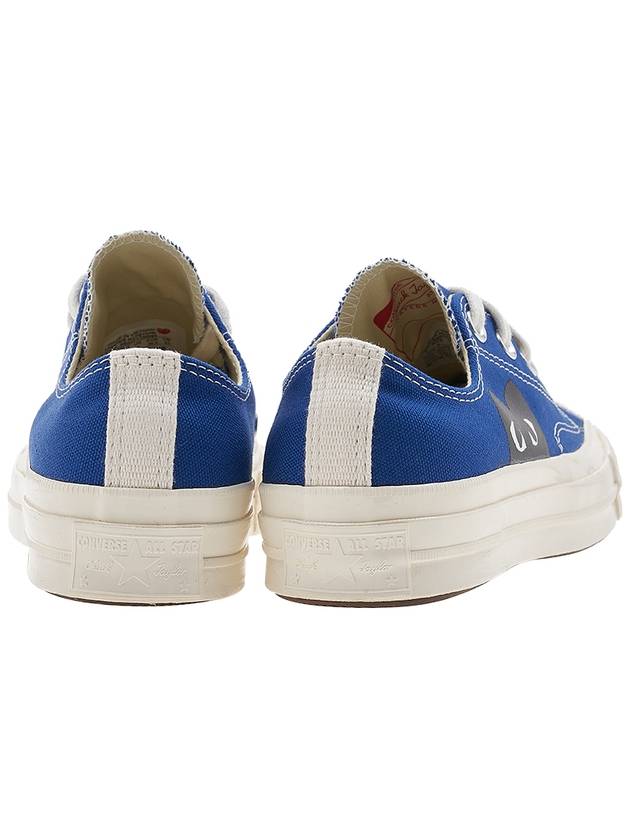 Chuck Taylor low top sneakers AZ P1K121 001 BLUE - COMME DES GARCONS - BALAAN 4