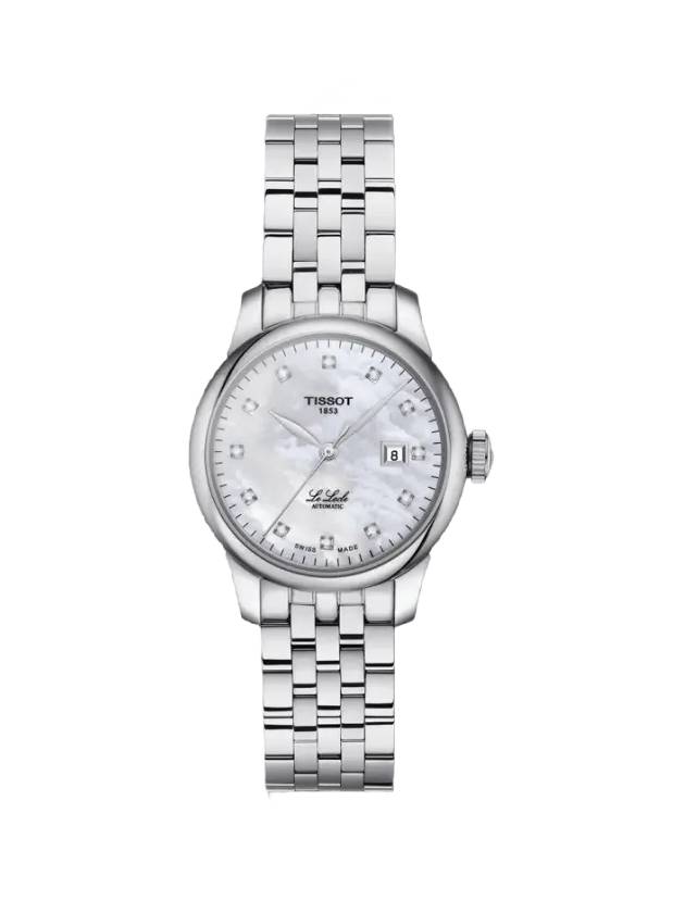 Le Locle Automatic Lady 29mm Stainless Steel White Mother of Pearl T0062071111600 - TISSOT - BALAAN 1