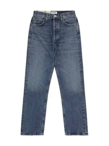 A Goldie Pinch Straight Denim Pants Blue - AGOLDE - BALAAN 1