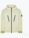 Skin Touch Nylon TC Hooded Jacket Green - STONE ISLAND - BALAAN 2