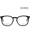 Glasses frame GU50057D 001 black horn rim Asian fit - GUESS - BALAAN 3