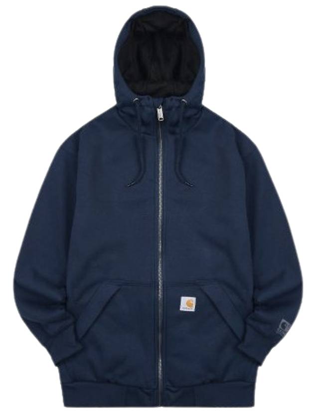 Rain Defender Thermal Hoodie Zip-up New Navy - CARHARTT - BALAAN 1