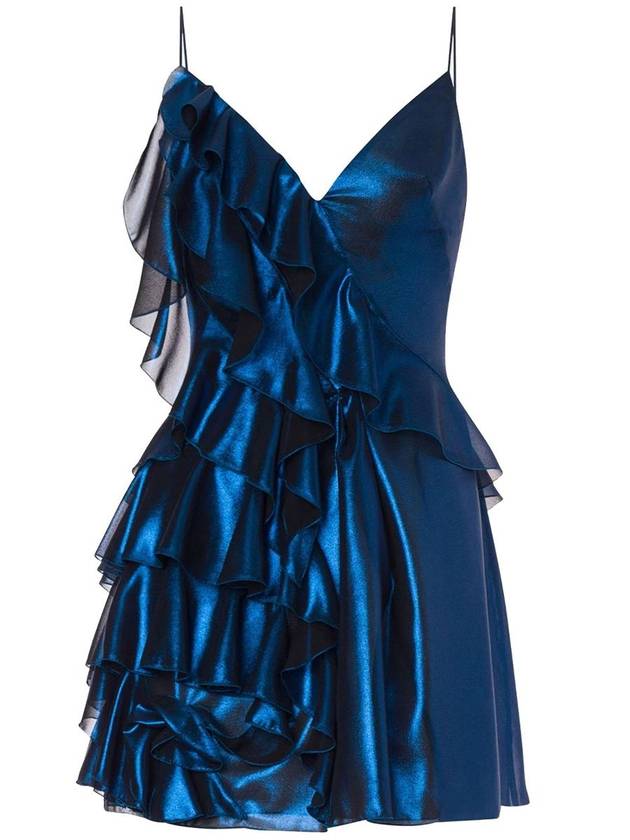 Midi Dress A0434 1634 0299 ​​BLU BLUE - ALBERTA FERRETTI - BALAAN 2