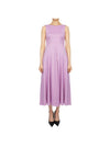 Scafati  Long Dress Purple - MAX MARA - BALAAN 1