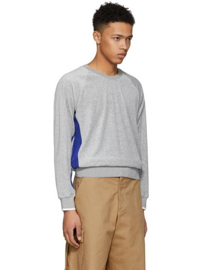 Philip Lim Gray and Blue Classic Velor Sweatshirt - 3.1 PHILLIP LIM - BALAAN 2