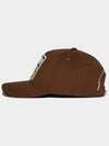 Men's Logo Cotton Ball Cap Brown - DSQUARED2 - BALAAN 6