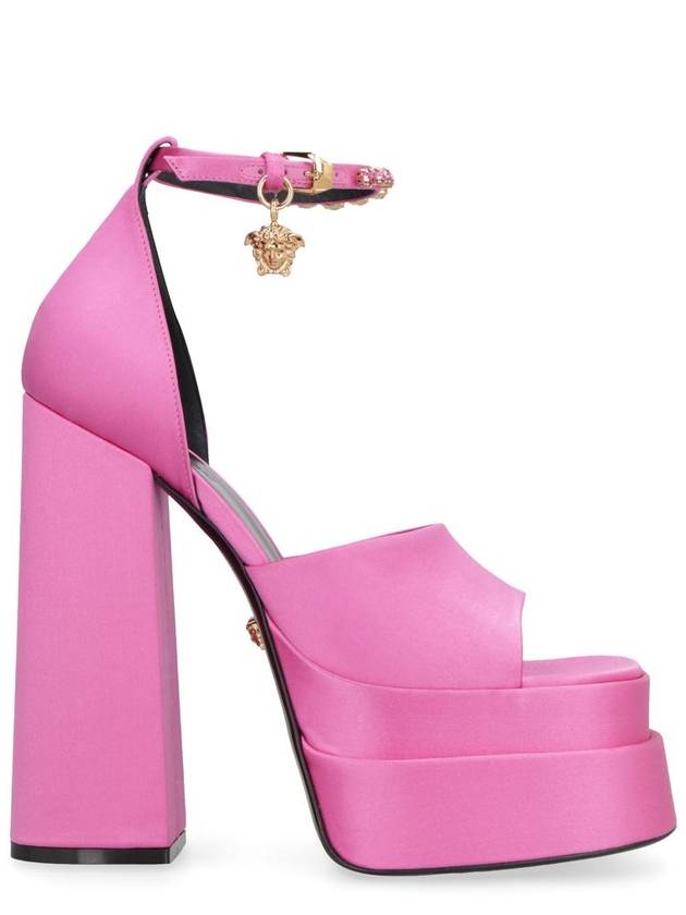 Women's Medusa Avitas Platform Sandals Heel Pink - VERSACE - BALAAN 2