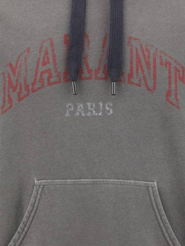 Miley Logo Hoodie Black - ISABEL MARANT - BALAAN 5