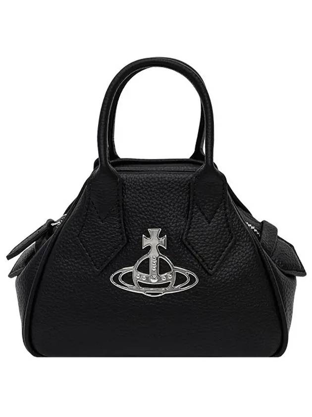 Mini Yasmin Tote Bag Black 5C010006W S000D N403 - VIVIENNE WESTWOOD - BALAAN 1