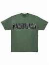 Tape Type Short Sleeve T-Shirt Green - BALENCIAGA - BALAAN 7