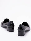 Triangle Logo Patent Leather Loafers Black - PRADA - BALAAN 4