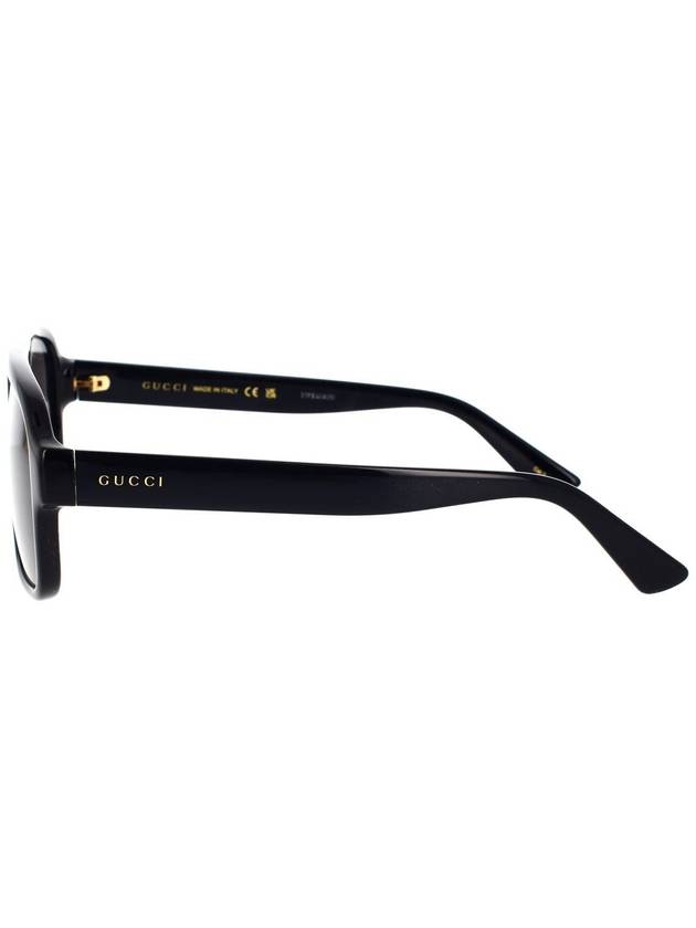 Eyewear Logo Sunglasses Black - GUCCI - BALAAN 4