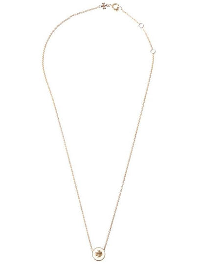 Kira Enamel Pendant Necklace Gold - TORY BURCH - BALAAN 2