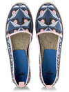 bag bucks jacquard espadrilles blue - FENDI - BALAAN.