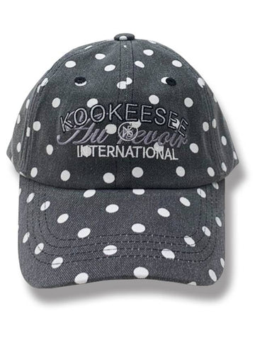 vintage washing dot ball cap_Pigment Black - KOOKEESEE - BALAAN 1