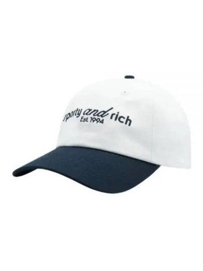 Tank Hat WhiteNavy ACAW2318WH - SPORTY & RICH - BALAAN 1