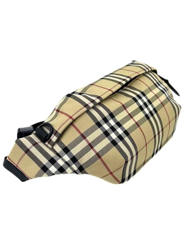 Vintage Check Nylon Belt Bag Beige - BURBERRY - BALAAN 4