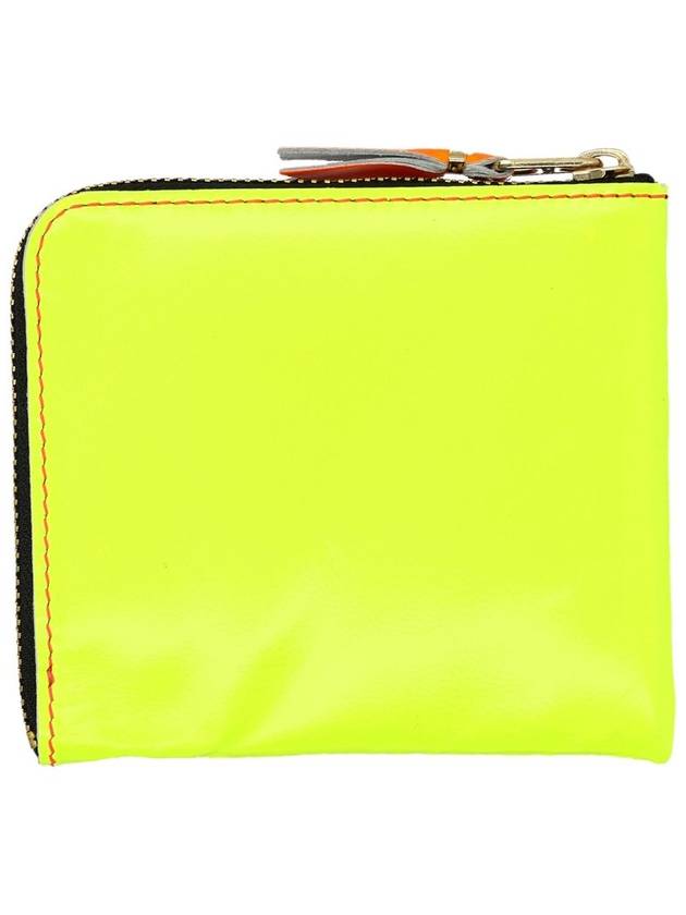 Comme Des Garçons Super Fluo Small Zip Coin Wallet - COMME DES GARCONS - BALAAN 2