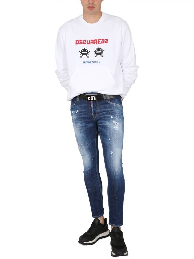 23 fw Sweatshirt WITH Logo Print S74GU0730S25516100 B0040374124 - DSQUARED2 - BALAAN 1