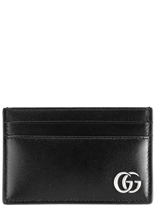 GG Marmont 2-Stage Card Wallet Black - GUCCI - BALAAN 2