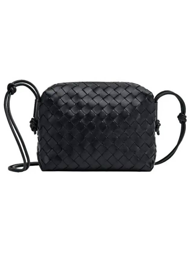 Loop Camera Small Cross Bag Black - BOTTEGA VENETA - BALAAN 2