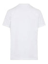 Flocked Logo Short Sleeve T-Shirt White - MONCLER - BALAAN 3