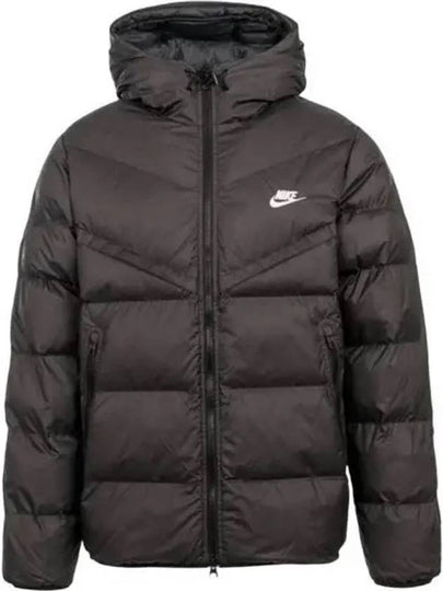 Primaloft Stormfit Windrunner Hooded Puffer Padding Black - NIKE - BALAAN 2