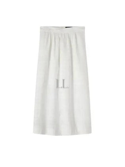 Ravenna Longue A-Line Skirt Ecru - A.P.C. - BALAAN 2